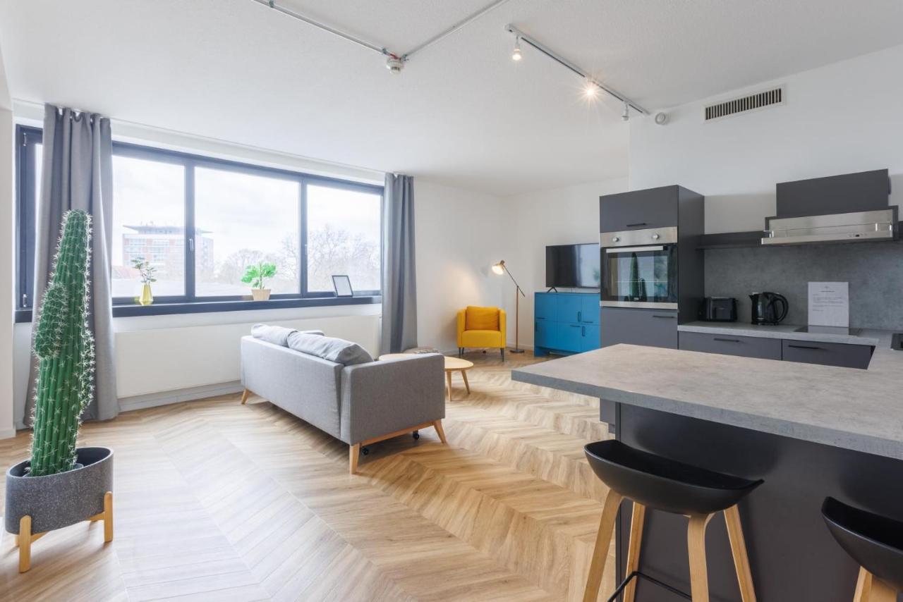 Glueck Auf Appartements Dueppelstrasse Oberhausen  Exterior foto